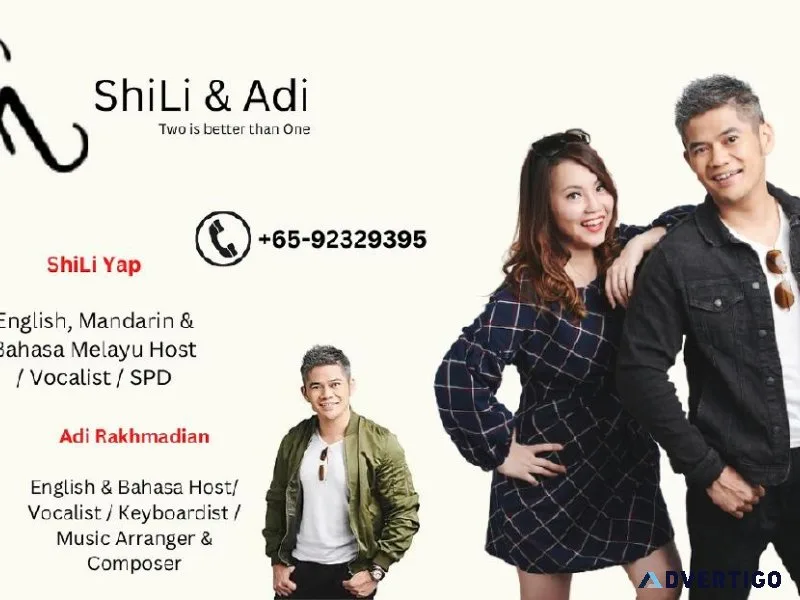 Singapore wedding singers