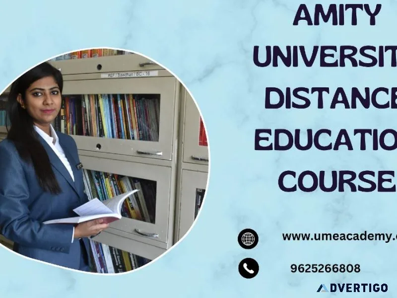 Amity University Distance Education Course