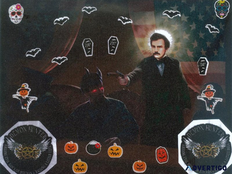 John Wilkes Booth Halloween Poster