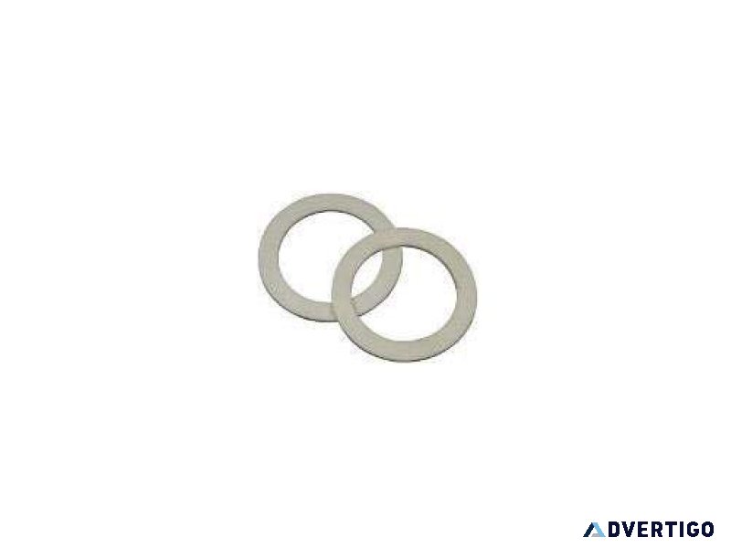 Rubber (2) and plastic gaskets (1) for return fitting (UNI-83CR)