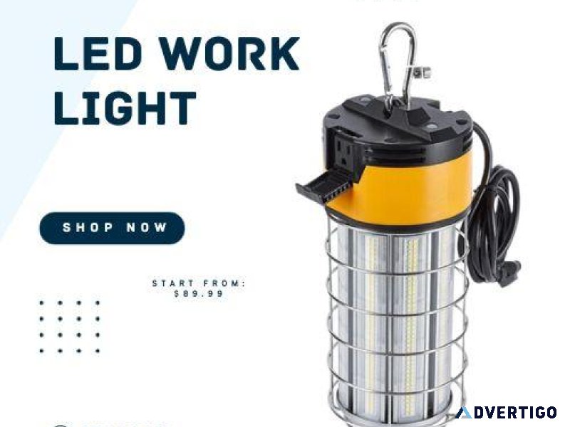 Glowing Performance LED Work Lights That Shine
