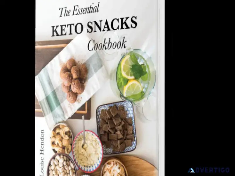 The Keto Snacks Cookbook (Physical) - FreeShipping