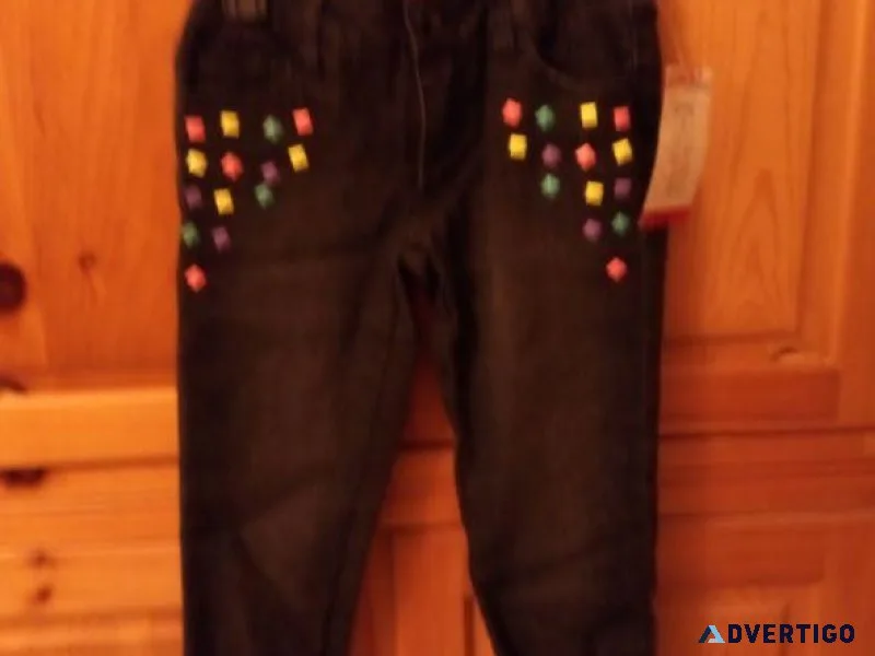 NEW Bongo Skinny Fit Girl s Black Jeans