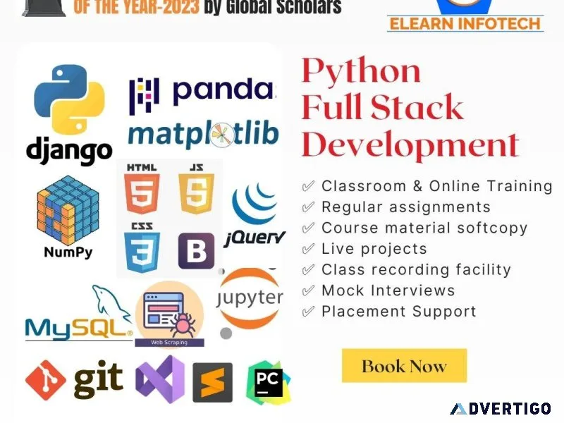 Full Stack with Python Django Training in Hyderabad