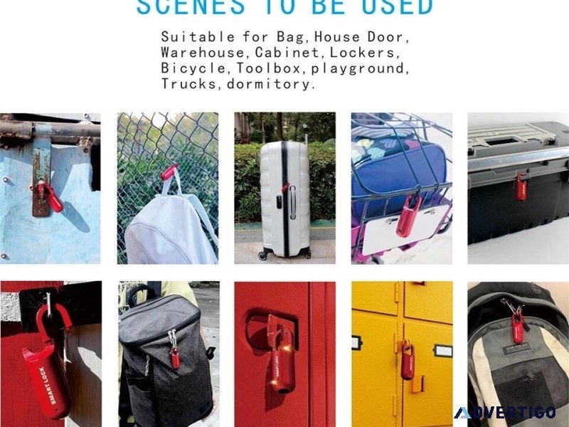 Fingerprint Padlock&trade Travel Lock Drawer Lock