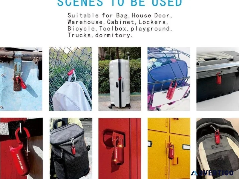 Fingerprint Padlock&trade Travel Lock Drawer Lock
