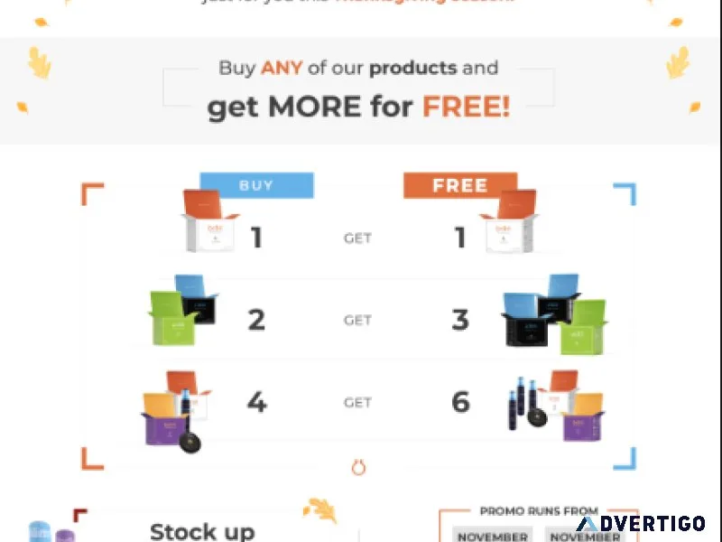 Black Friday Bogo Starts now