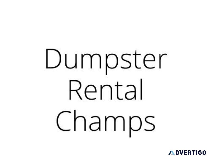 Dumpster Rental Champs