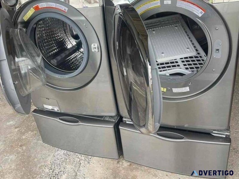 Washing machine and dryer sets.