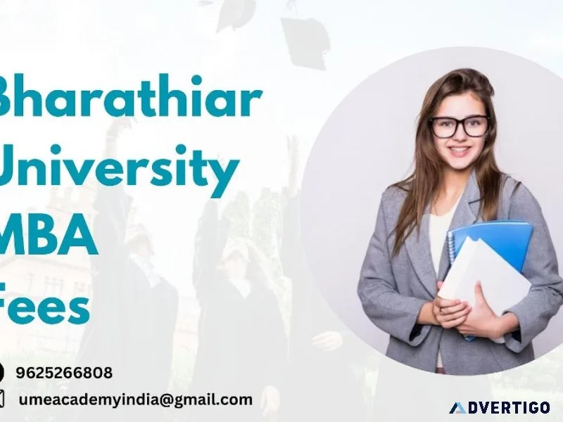 Bharathiar University MBA Fees