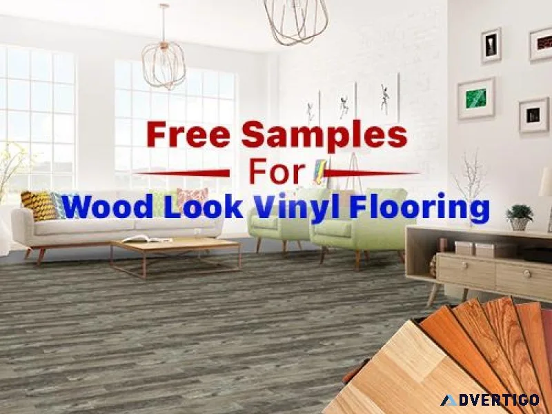 Modern Comfort Free Wood Look Vinyl Flooring Samples Here