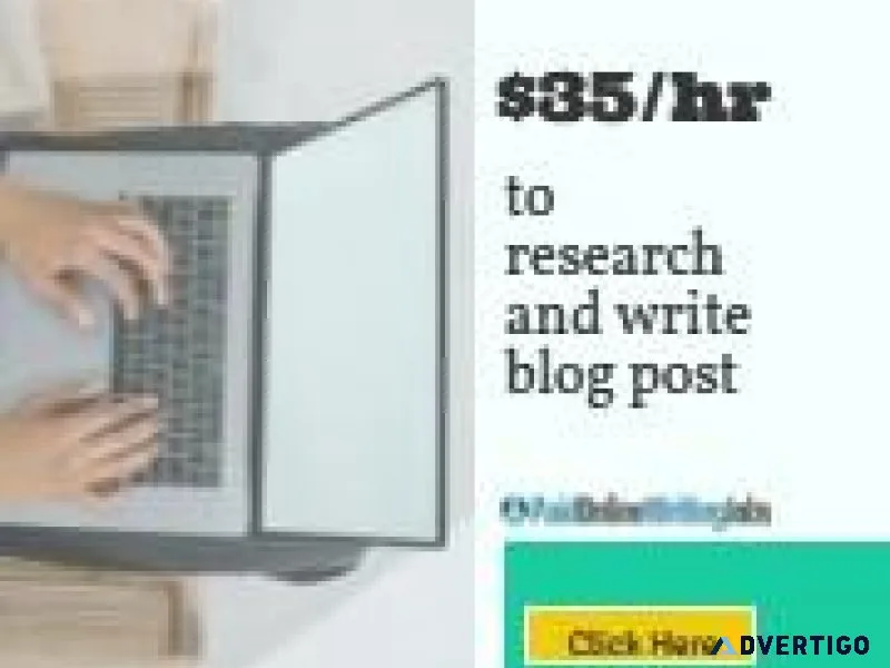 Get Paid To Do Simple Writing Jobs Online