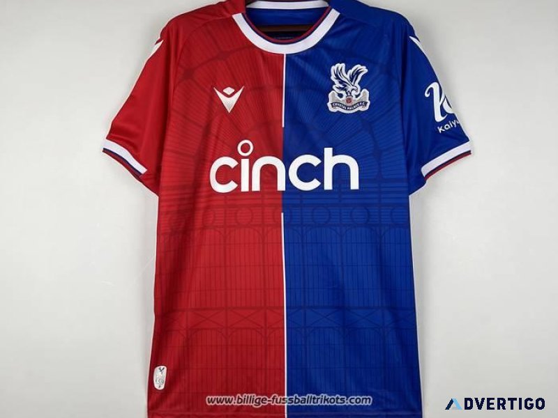 Neueste Premier-League Trikot Crystal Palace 2023-24