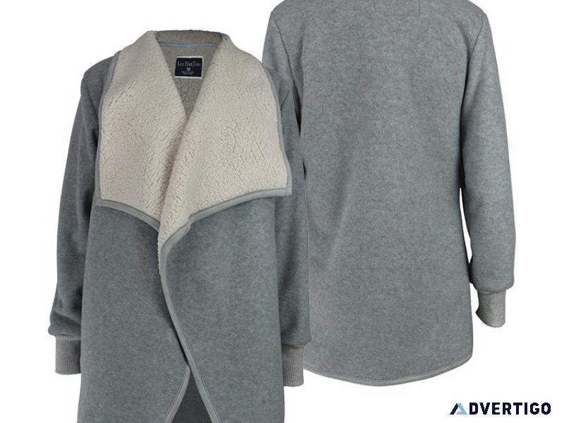 Warmer Cozy Women s Fleece-lined Plaid Cardigan-LEEHANTON