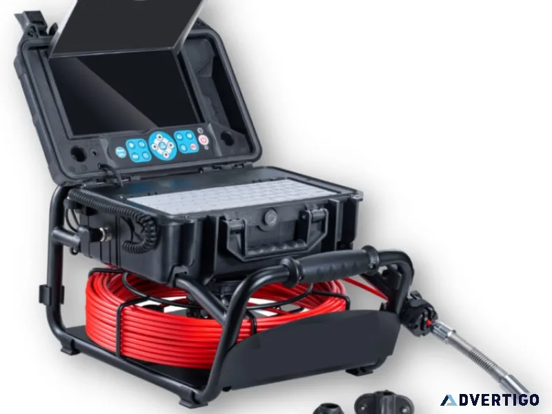 Sewer pipe inspection camera system