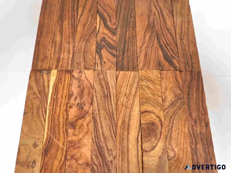 Desert ironwood knife scales blanks | exotic hardwood
