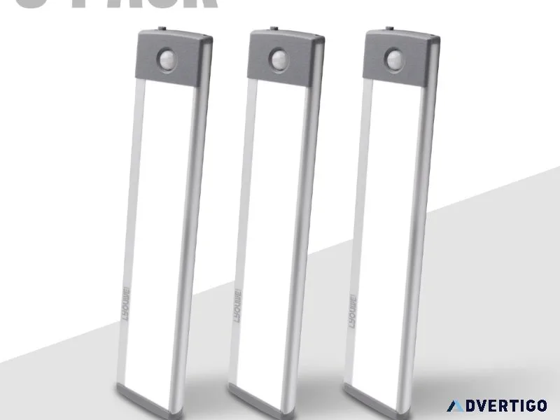 3-Pack White Closet Lights %50 OFF