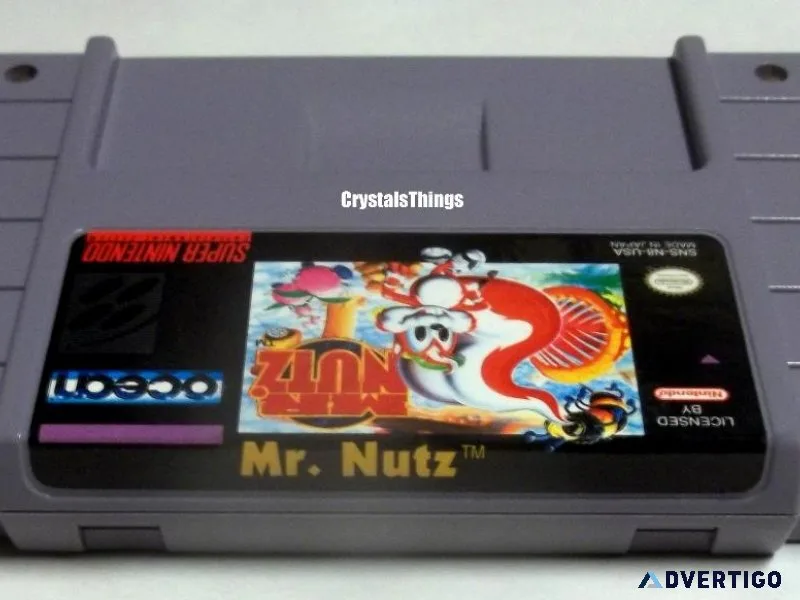 Mr Nutz Super Nintendo SNES NTSC US Version VGC 9 Out Of 10