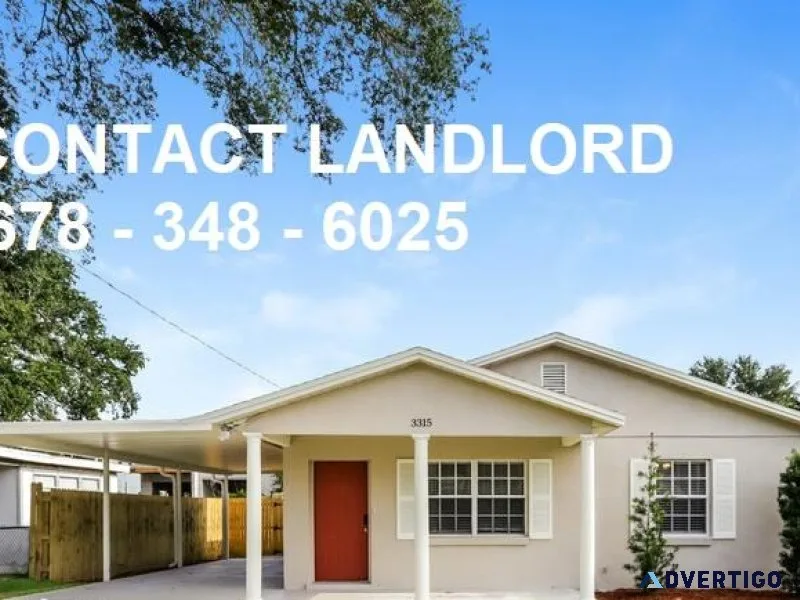 Beautiful Single Family Home For Rent