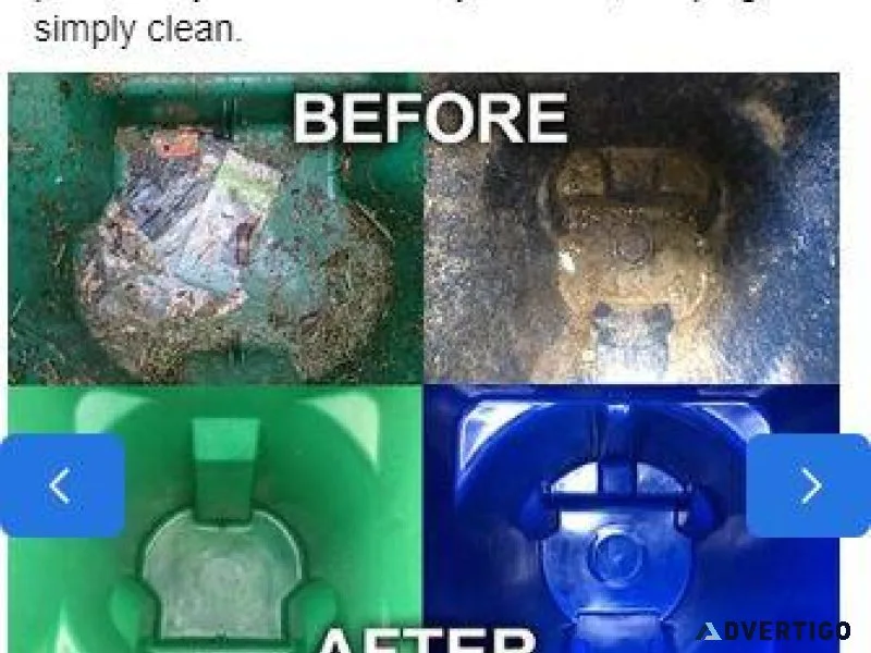 Trash Can Cleaning.