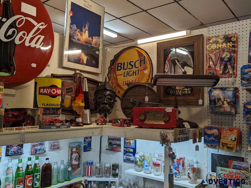 Antiques clothing sports vintage furniture