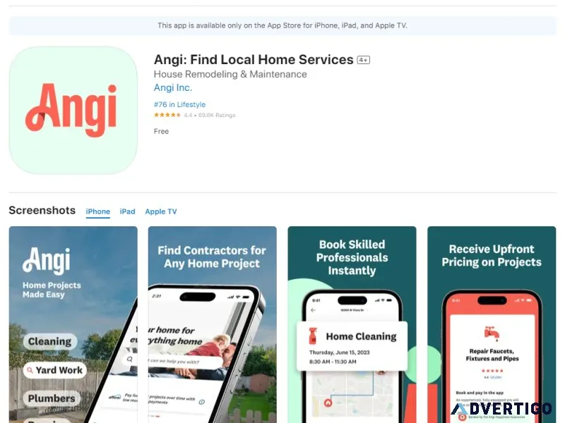 Get Free Install and Use the Angi App
