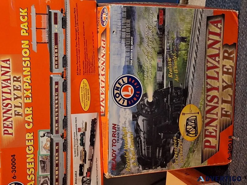 Lionel Pennsylvania Flyer w Expansion Pack