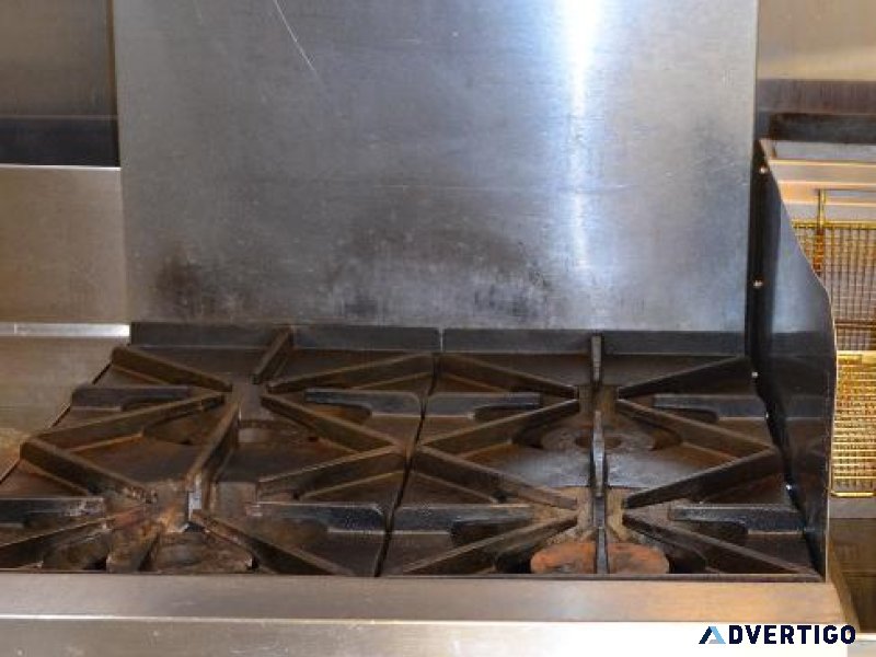 Southbend Range 24" 4 Open Burners