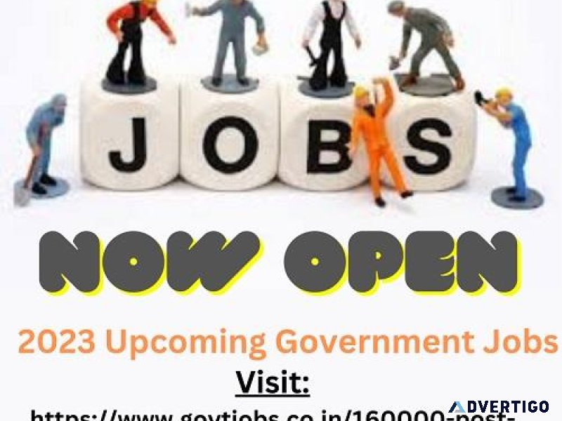 2023 Upcoming Government Jobs