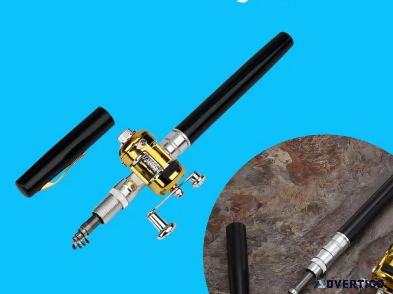 Pocket fishing rod