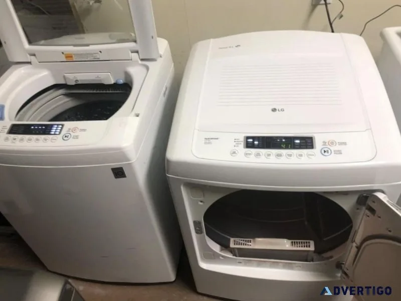 Washer and dryer working perfectly few month use