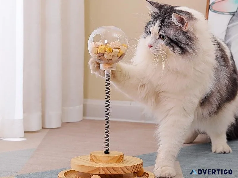 Interactive Cat Food Toy