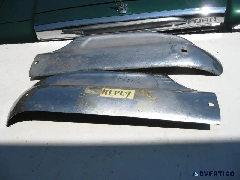1941 PLYMOUTH FRONT BUMPER WINGS