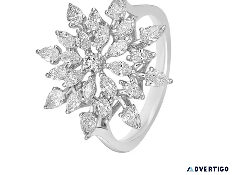 A touch of glamour: exploring gold diamond rings for women