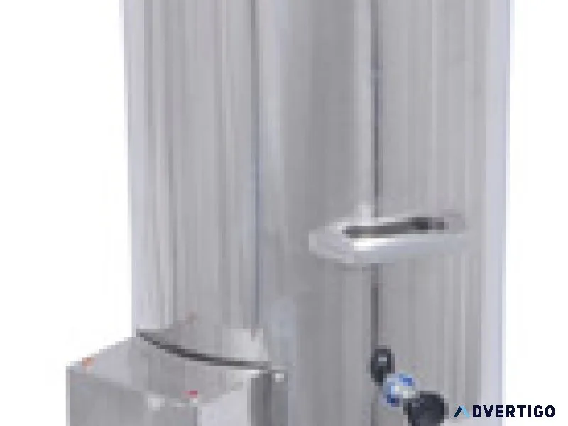 Vertical autoclave