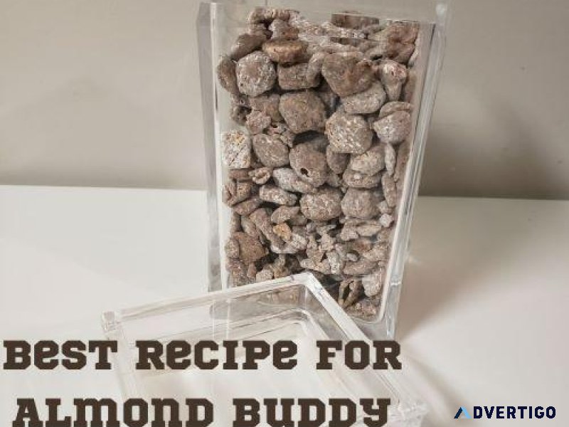 Almond Butter Muddy Buddies