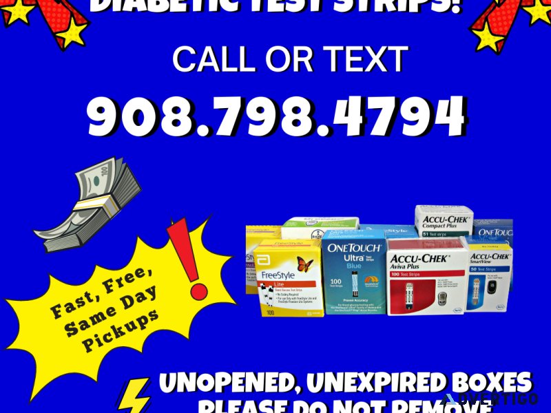 Cash For Diabetic Test Strips