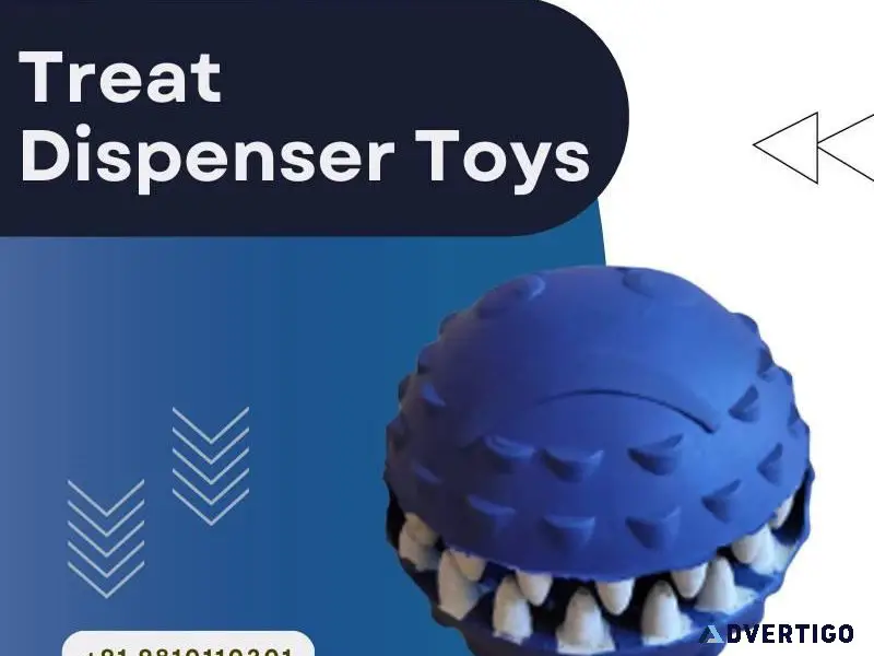 Pamper Your Pup with Treat Dispenser Toys Call 91 9810110201