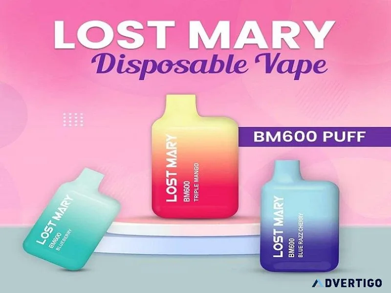 Buy Lost Mary BM600 Disposable Vape Pod in the UK