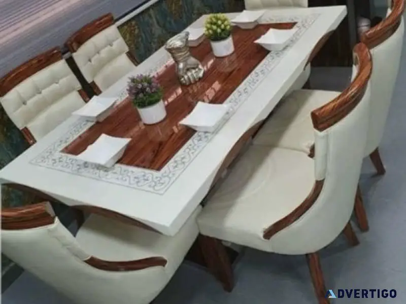 6Seater Marble Dinning set