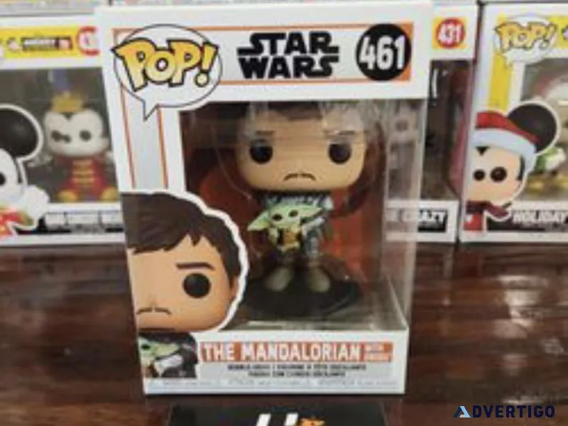 Funko PoP Star Wars The Mandalorian With Grogu