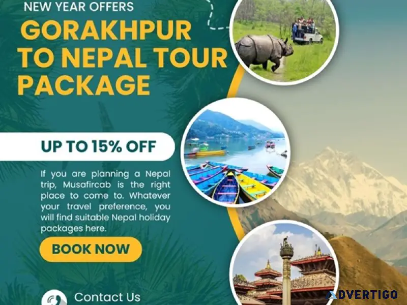 Nepal tour package from gorakhpur
