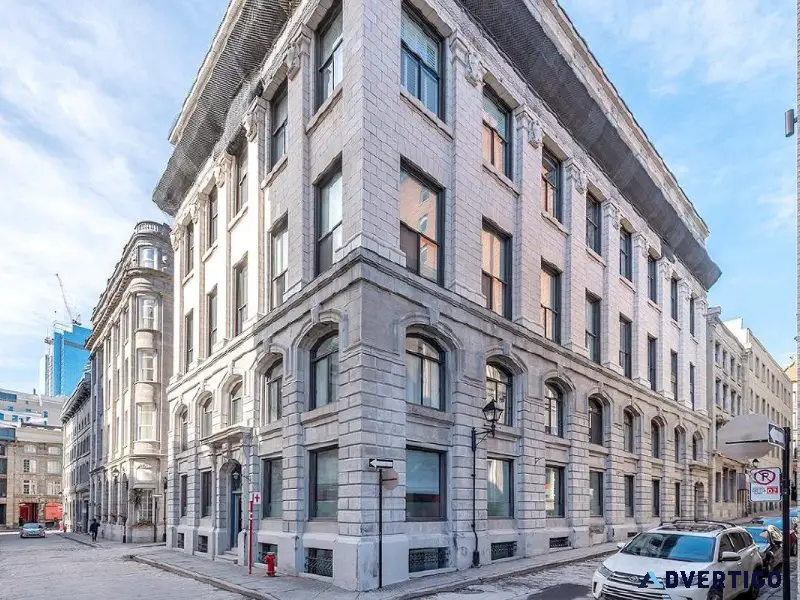 Upscale commercial condo in Old Montreal