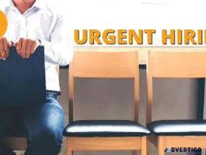 Attention urgent hiring job seekers