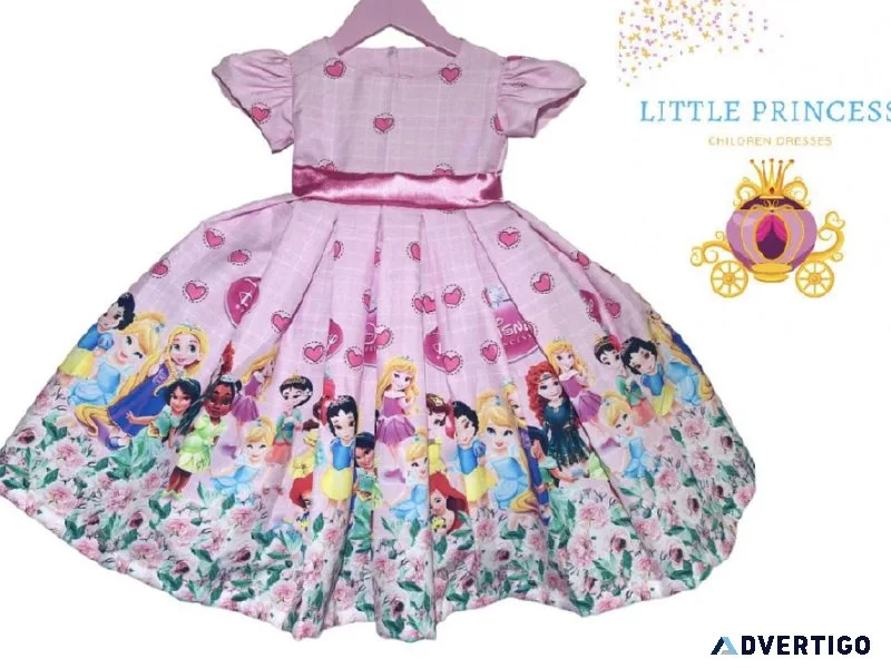 Children&rsquos Girls Dresses Princess Style