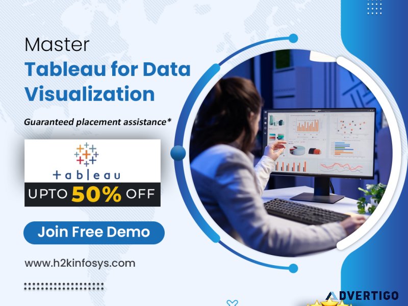 Learn Tableau online course from H2K Infosys