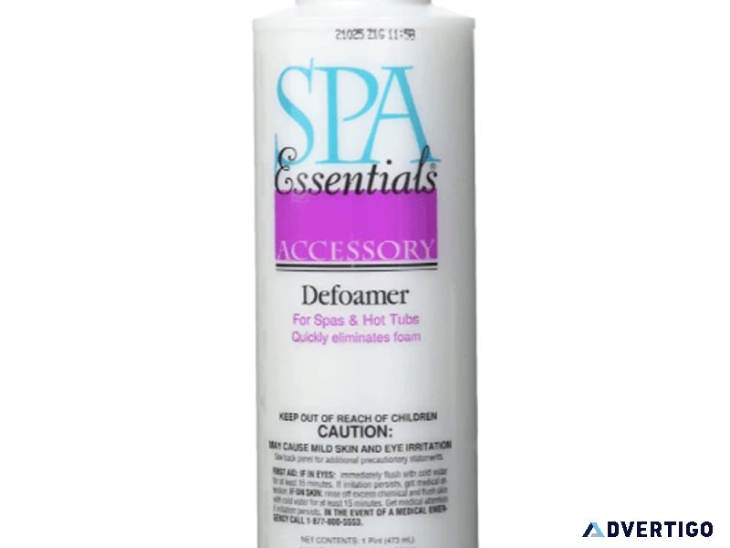 Spa Essentials 32424000 Defoamer for Spas and Hot Tubs 1-Pint