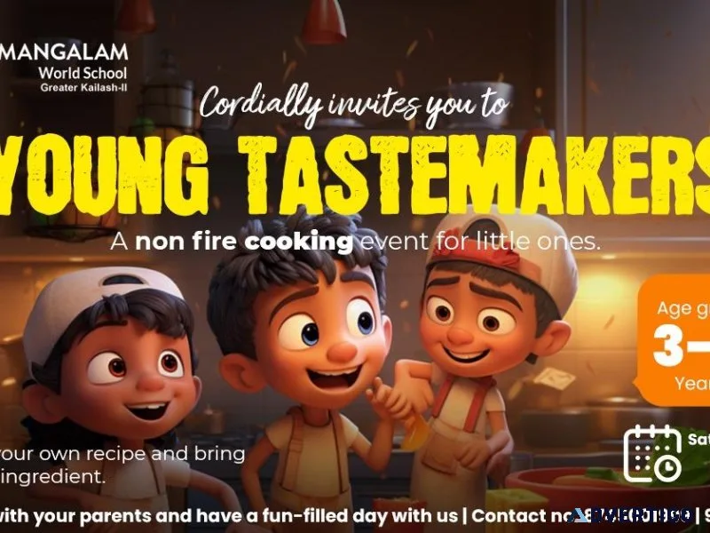 Young Tastemakers -  K.R. Mangalam World School GK-2