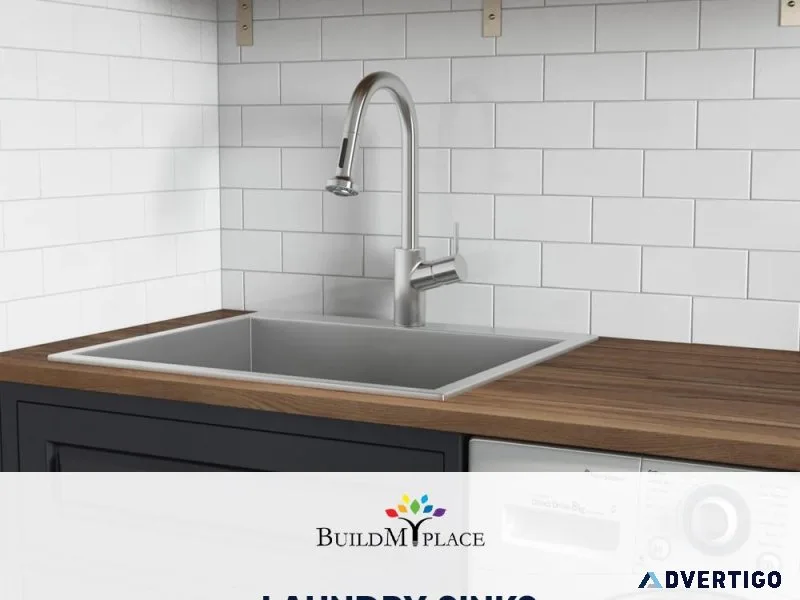 Explore Durable Laundry Sinks for Your Utility Room