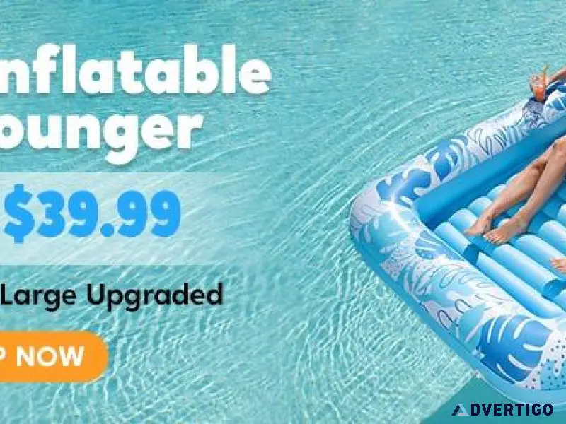 SLOOSH-Extra Large Inflatable Tanning Pool